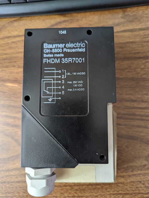 Baumer Electric Photoelectric Sensor Ch-8500 Fhdm 35R7001