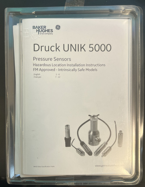 Druck Unik 5000 Pressure Sensors - Industrial Lynx