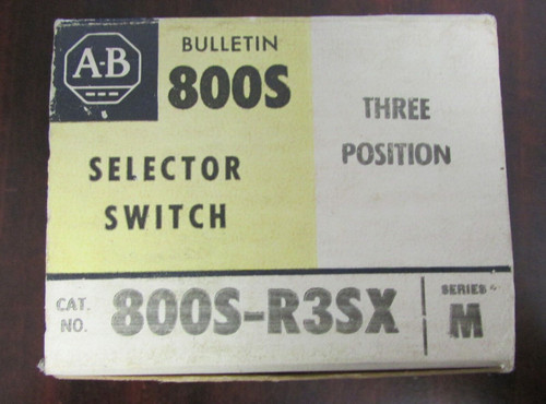 Allen Bradley Selector Switch 800S R3Sx