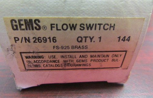 Gems Imo Flow Sensor 26916