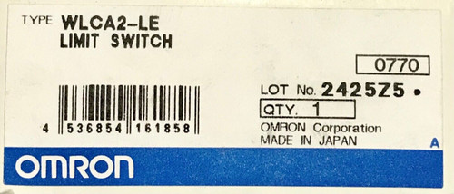 Omron WLCA2-LDS Lever Limit Switch at ₹ 600 in Faridabad | ID Omron WLCA2-LDS Lever Limit Switch at ₹ 600 in Faridabad | ID