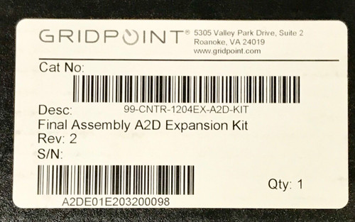 Gridpoint 99 Cntr 1204Ex A2D Kit A2D Expansion Module