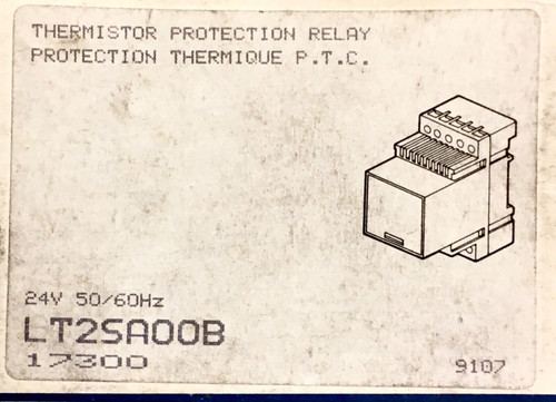 Schneider Electric Lt2Sa00B Thermal Trip Thermistor Protection