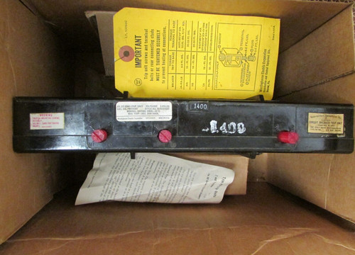 Westinghouse Pb Pa Trip Unit 3 Pole 1400 Amp Pb31400T