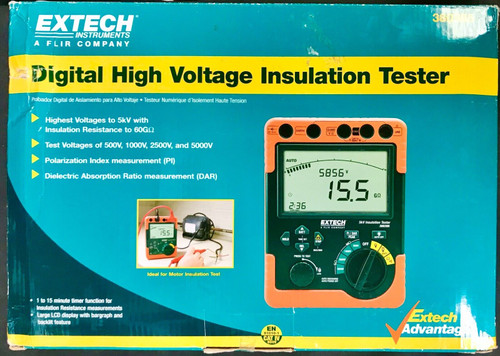 Ectech Flir 9Xve0 Digital High Voltage Insulation Tester Meter 80156672