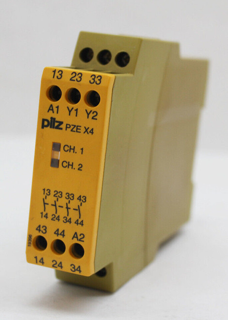 Pilz Pze X4 Safety Relay 24Vdc