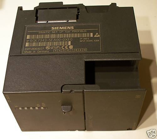 Siemens 6Gk7 343-5Fa00-0Xe0 Comm Processor Cp 343-5 6Gk7343-5Fa00-0Xe0