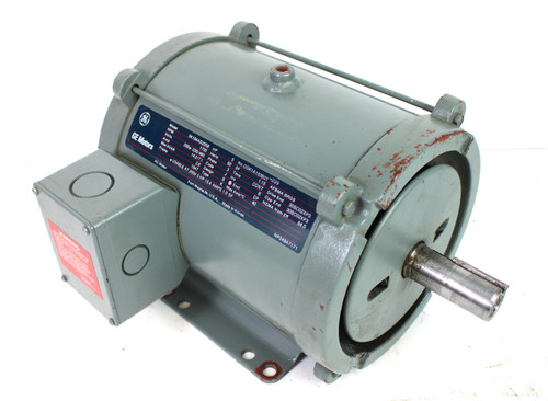 General Electric 5K184Ad205B Electric Motor 5Hp, 3 Phase