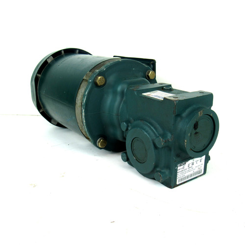 Reliance P56H5069H Electric Motor, 208/480V, 1/2 Hp W/ 13Q05L56 Gear Reducer