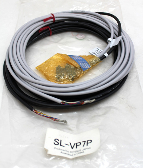 Keyence Sl-Vp7P Light Curtain Cable Set Transmitter & Receiver