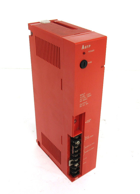 Mitsubishi Melsec A61P Power Supply Module 85-264 Vac, 5 Vdc Output