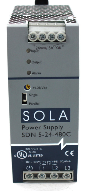 Sola Sdn 5-24-480C Power Supply 5A