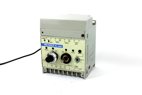 Keyence Pl-465 Sensor Head Monitor Amplifier 100-200/250V
