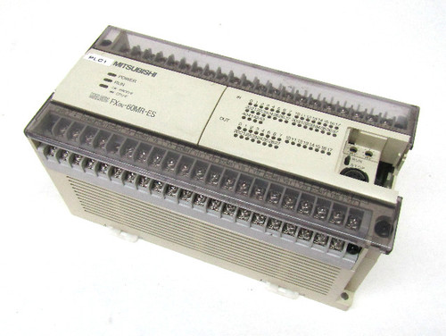 Mitsubishi Fx0N-60Mr-Es Programmable Logic Controller Plc