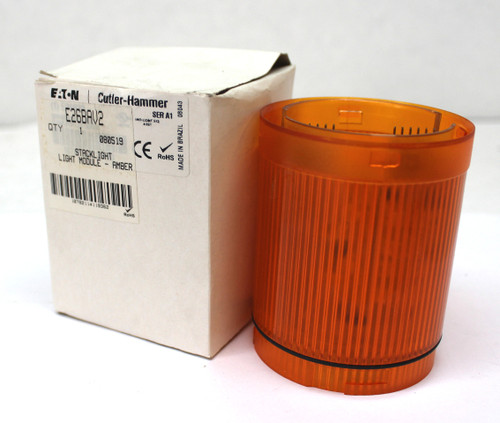 Eaton Cutler Hammer E26Bav2 Amber Stacklight Led Lens & Diffuser 6W