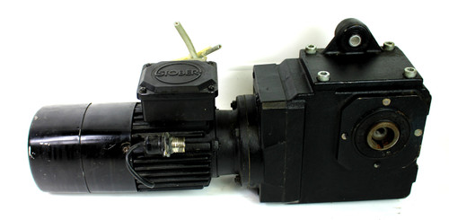 Stober 0.25Kw Gearmotor Hollow Shaft 1 1/4" W/ Brake 1710 Rpm B21R 71 K 4