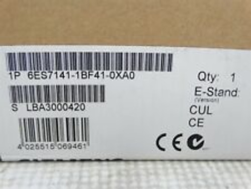 Siemens 6Es7141-1Bf41-0Xa0 Expansion Module Sealed