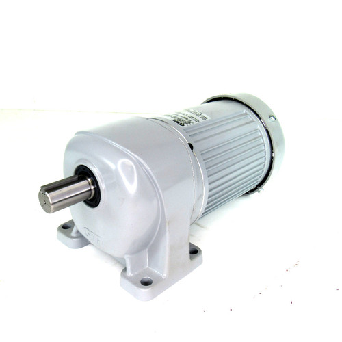 Nissei Corp. Gtr G3Lm-22-20-T040Wx Induction Motor, 3-Phase, 0.4Kw, 20:1 Ratio,