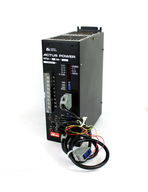 Nikki Denso Actus Power Npsa-2.5Nn-40A Servo Amplifier, 200-220V Ac