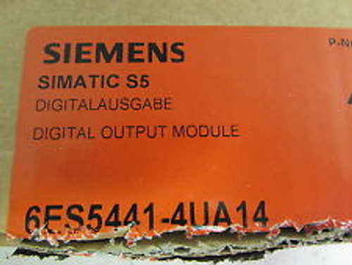 Siemens Simatic 6Es5441-4Ua14 Digital Output Module