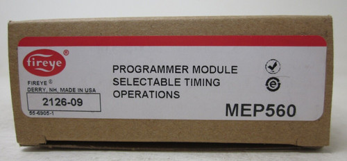 Fireye Mep560 Program Module