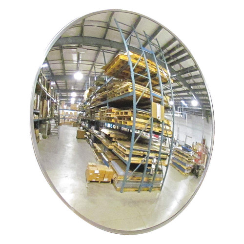 Grainger Approved Scvi-36T Indoor Convex Mirror,36 Dia,Acrylic
