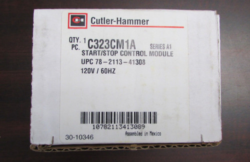 Eaton Cutler Hammer Start Stop Control Module For Lighting Contactor C323Cm1A