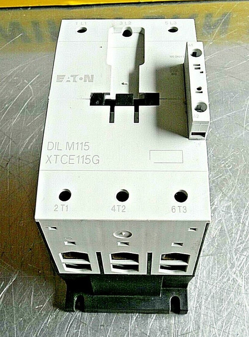 Eaton Dil M115 Xtce115G Contactor 3 Pole 3 Phase 50Hp/230V 100Hp/460V