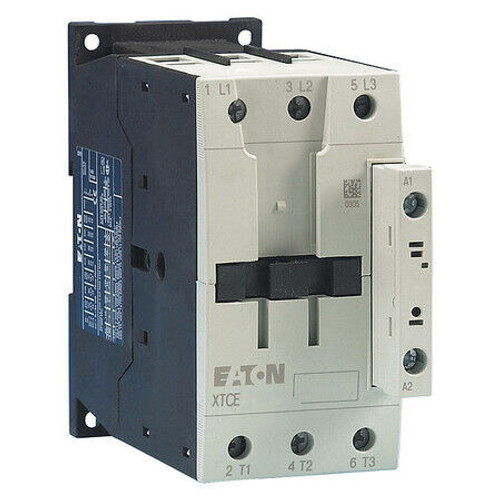 Eaton Xtce065D00A Iec Magnetic Contactor, 3 Poles, 120 V Ac, 65 A, Reversing: No