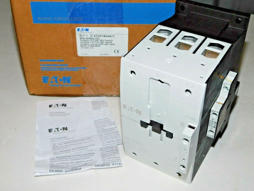 Eaton Xtce150Gs1T Contactor 3P 150A Frame G 1No-1Nc Aux 24Vac Coil Series Xt