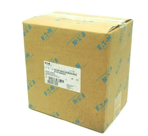 Eaton Xtce185H22C Contactor 480-500V, 3P 185A 50/60Hz Dilm185A/22(Rac500) Vn