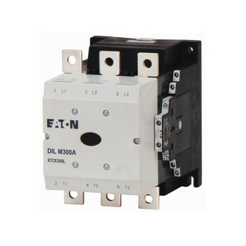 Eaton Xtce300L22Td Xt Iec Contactor, 300A, 24-48 Vdc Coil, 2No-2Nc