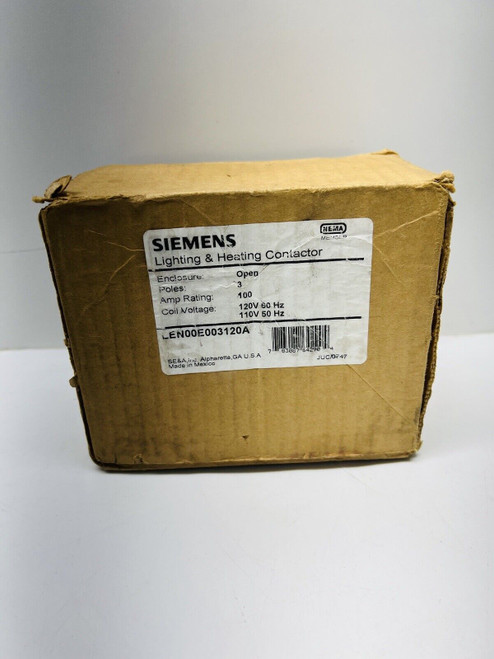 Siemens Contactor Len00E003120A