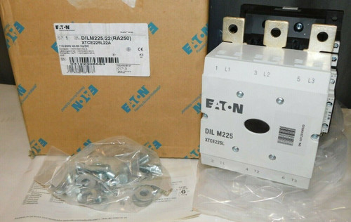Eaton Xtce225L22A Contactor 110-250V Ac/Dc 3P 225A Fvnr Dilm225/22(Ra250)