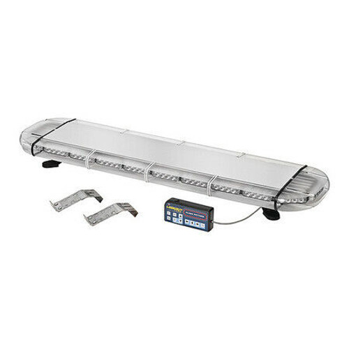 Wolo 7930-C Light Bar,Lookout Blue/Clr,Led,Low 48"