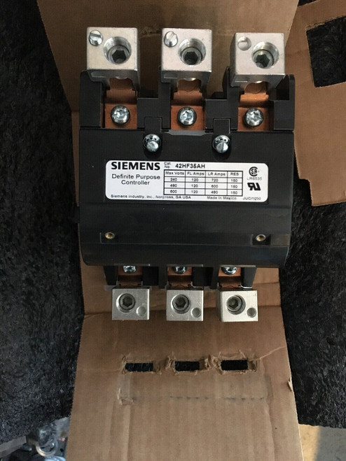 Siemens Contactor 42Hf35Ah 120 Amp 3 Pole 480 Volts Coil