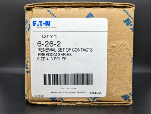 Eaton 6-26-2 3P Real Contact Kit Usa