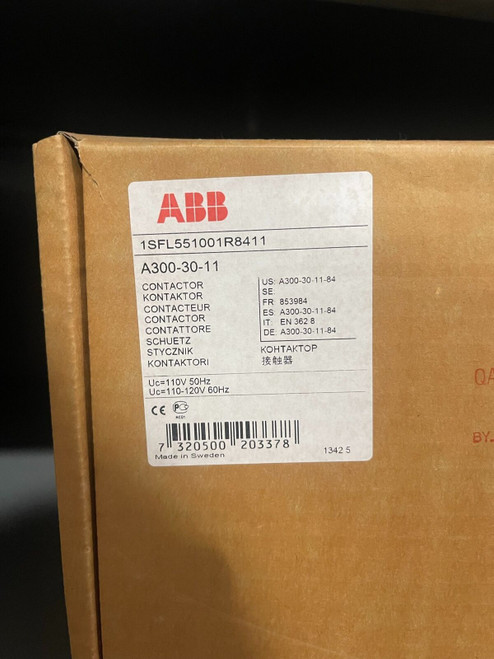 Abb A300-30-11-84 Contactor 1Sfl551001R8411