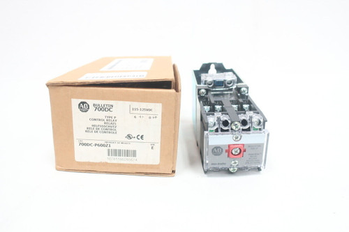 Allen Bradley 700DC-P600Z1 Control Relay 115-125v-dc