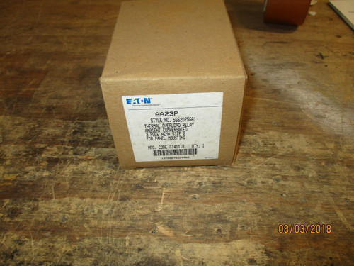 Eaton, Aa23P, Thermal Overload Relay, Material