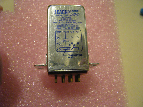 Leach Relay Part # Td-1641-2001 Time Delay