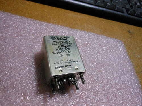 Electronic Specialty Relay Part # 30-12-16020-1 Nsn: 5945-01-199-5578