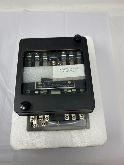 General Electric 12Hfa54E187H Auxiliary Relay 125Vdc Type Hea Reset