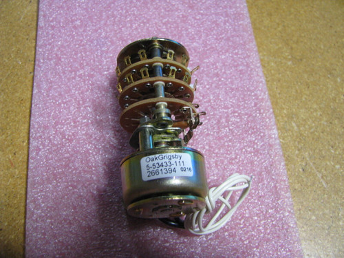 Oak Grigsby Rotary Relay Part # 5-53433-111 Nsn: 5945-00-357-8646