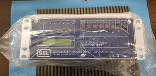 Schweitzer Sel-551 Protection Relay Overcurrent Relay / Reclosing