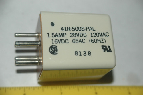 Sigma 41R-500S-Pal Spdt Sensitive Electromagnetic Relay Item