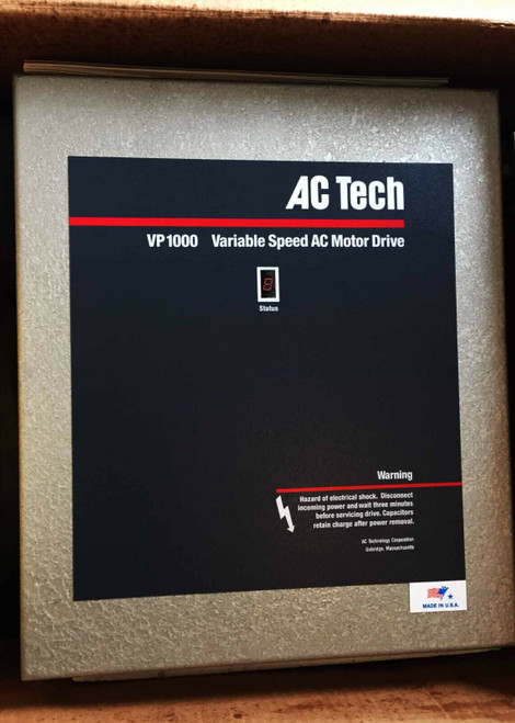 Ac Tech 3 Hp Variable Speed Ac Motor Drive Vp1430D Phase 3 460V (I)