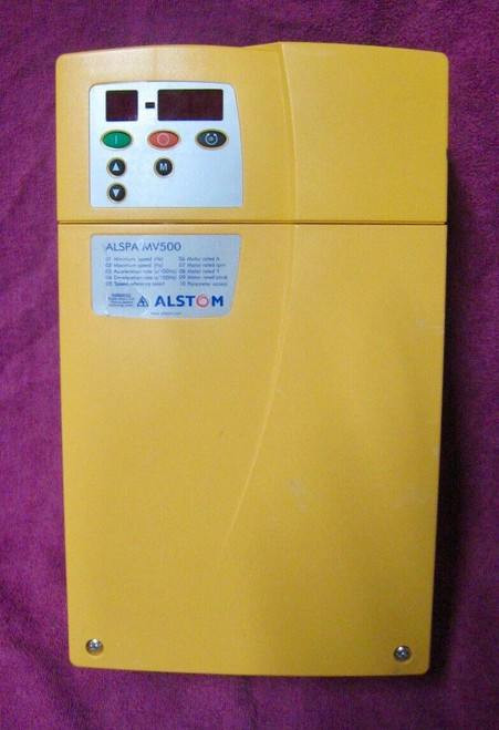 Alspa Mv500 Alstom 5.5 Kw Frequency Drive Mv513A4C1, 3 Ph, 380 - 480Vac