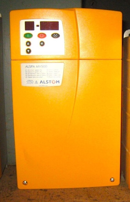 Alspa Mv500 Alstom 7.5 Hp Frequency Drive Mv513A4C1, 3 Ph, 380 - 480Vac