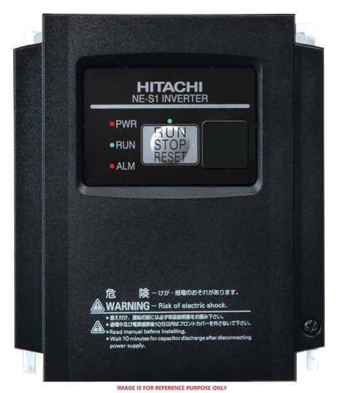 Hitachi, Ltd Nes1-022Hb Inverter, 380-480 Volt, 3 Phase, 3 Hp, 5.5 Amps
